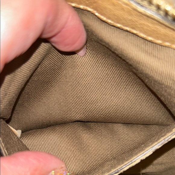 Chloe Metallic Gold Satchel Bag - Picture 13 of 16